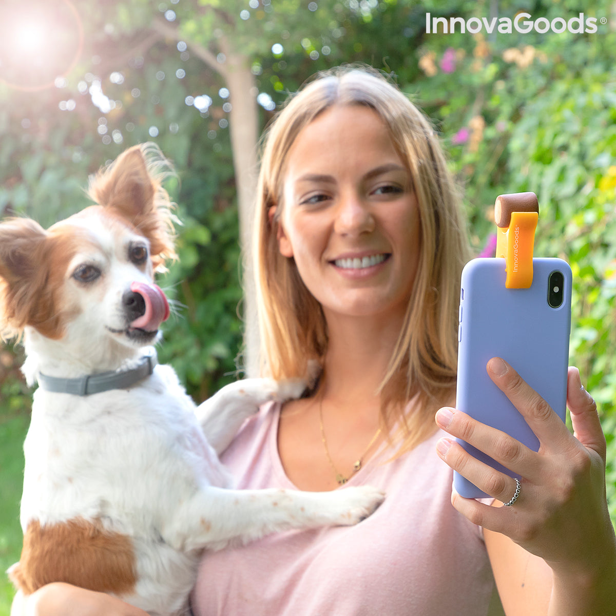 Pince Selfie pour Animaux 🐾 Accessoire Photo Chien & Chat