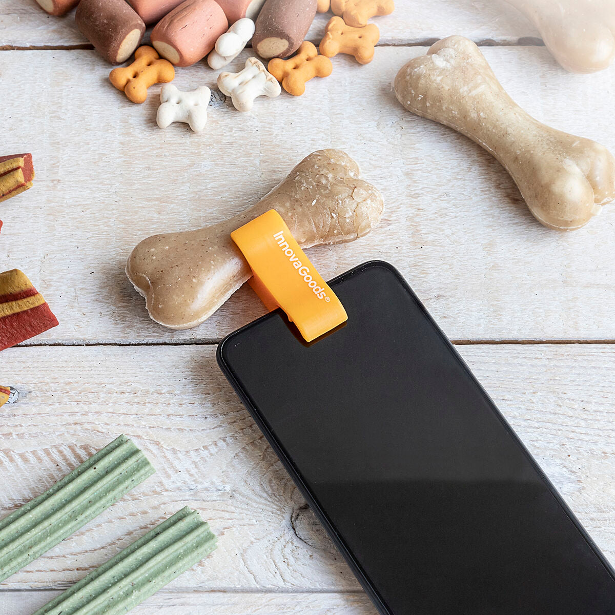 Pince Selfie pour Animaux 🐾 Accessoire Photo Chien & Chat
